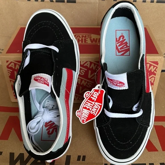 Vans Sk8-Low 2-Tone Black/Winter Sky WMNS - Picture 13 of 16